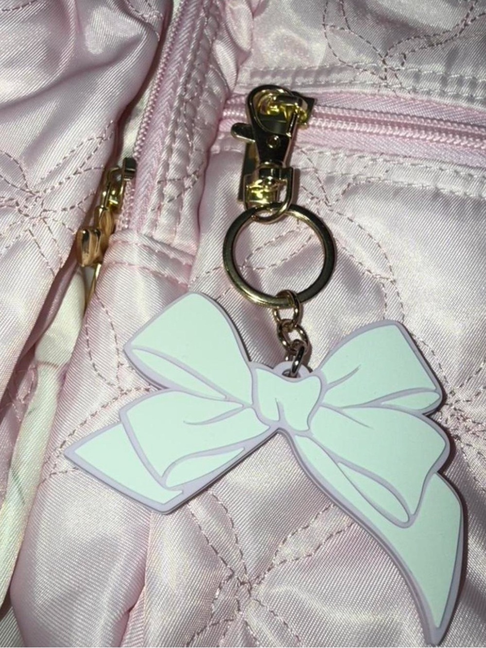 LoveShackFancy x Target - Yoobi Ribbon Rosa Backpack - Picture 2 of 8